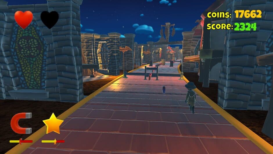 Child Run: City Surfers Runner screenshot