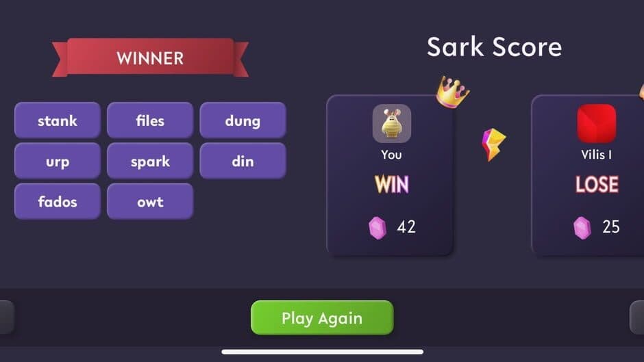 Sark Word Game screenshot
