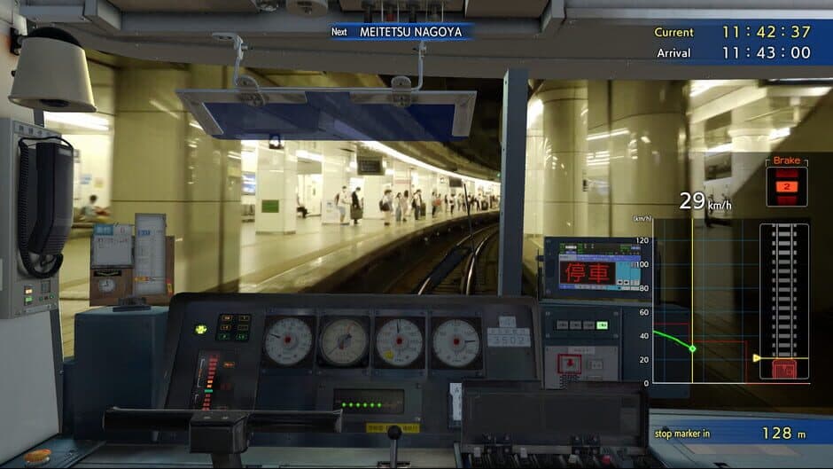 Japanese Rail Sim: Operating the Meitetsu Line screenshot