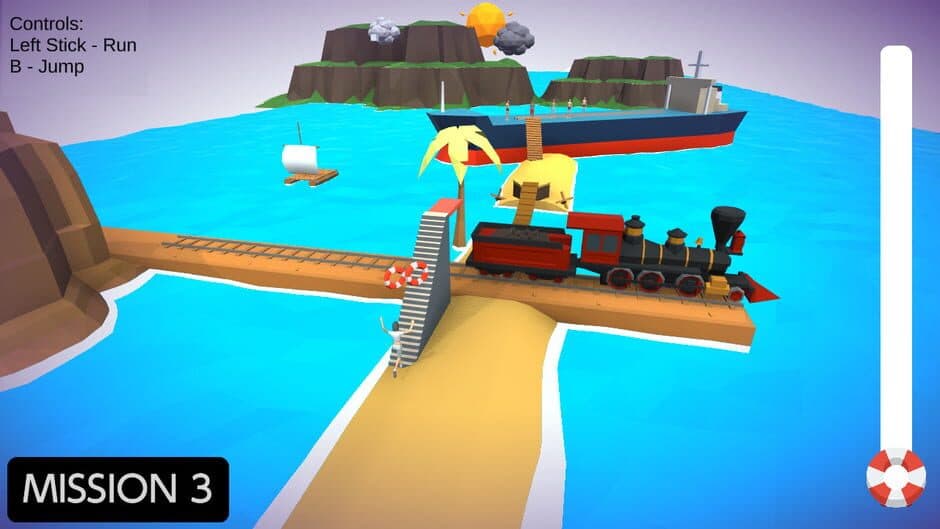 Waves Running Simulator screenshot