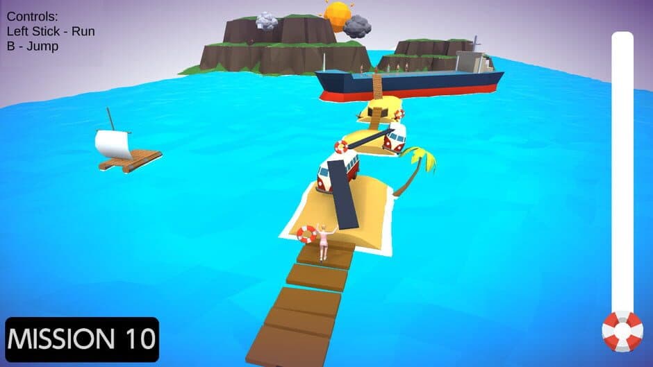 Waves Running Simulator screenshot