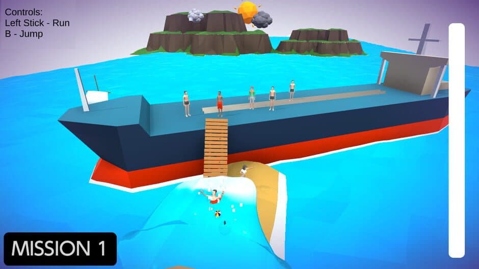 Waves Running Simulator screenshot