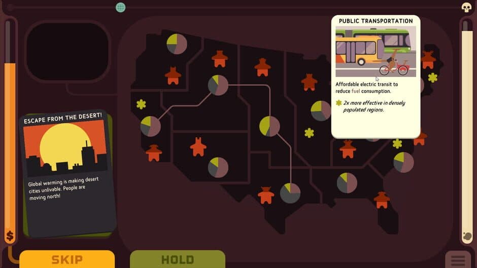 Green New Deal Simulator screenshot