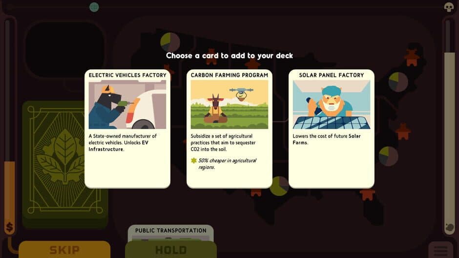 Green New Deal Simulator screenshot