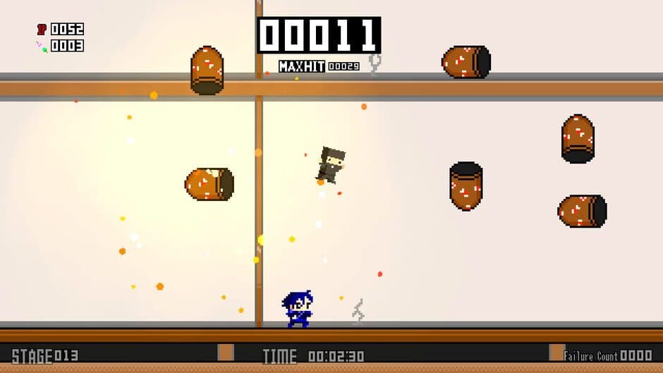 Pixel Game Maker Series: Ninja Otedama R screenshot