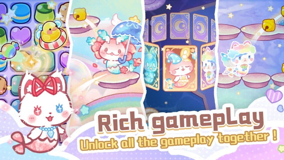 Lovely Cat: Mermaid Castle screenshot