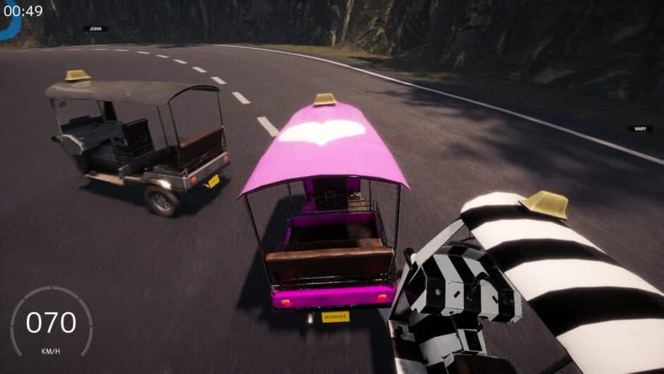 Tuk Tuk Race screenshot