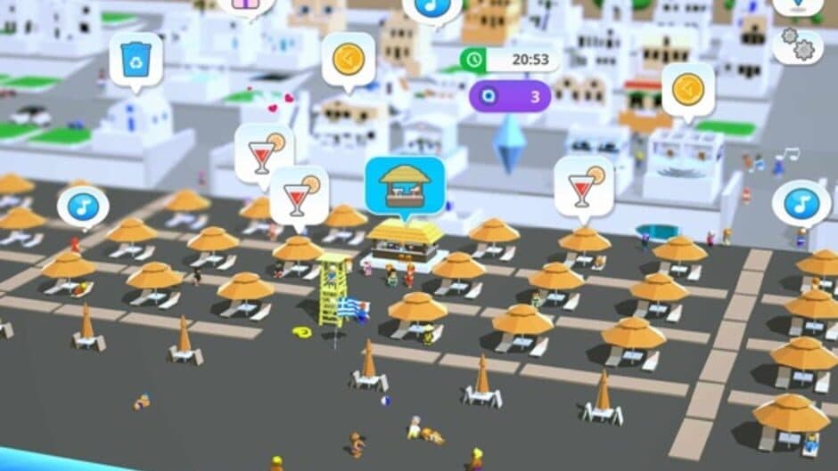 Santorini: Pocket Game screenshot