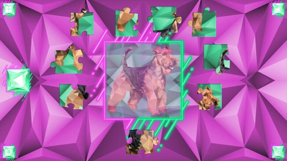 Poly Jigsaw: Dogs screenshot