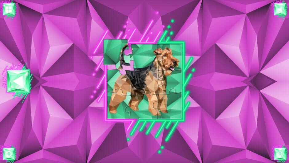 Poly Jigsaw: Dogs screenshot