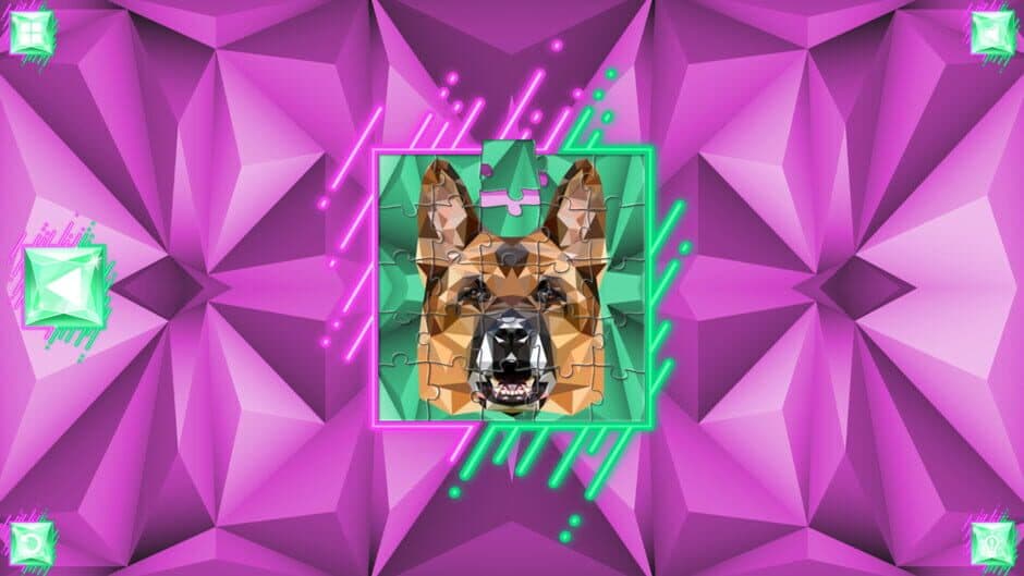Poly Jigsaw: Dogs screenshot