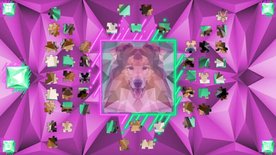Poly Jigsaw: Dogs screenshot