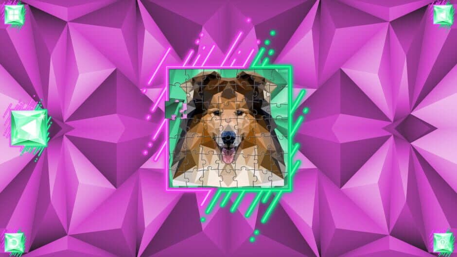 Poly Jigsaw: Dogs screenshot