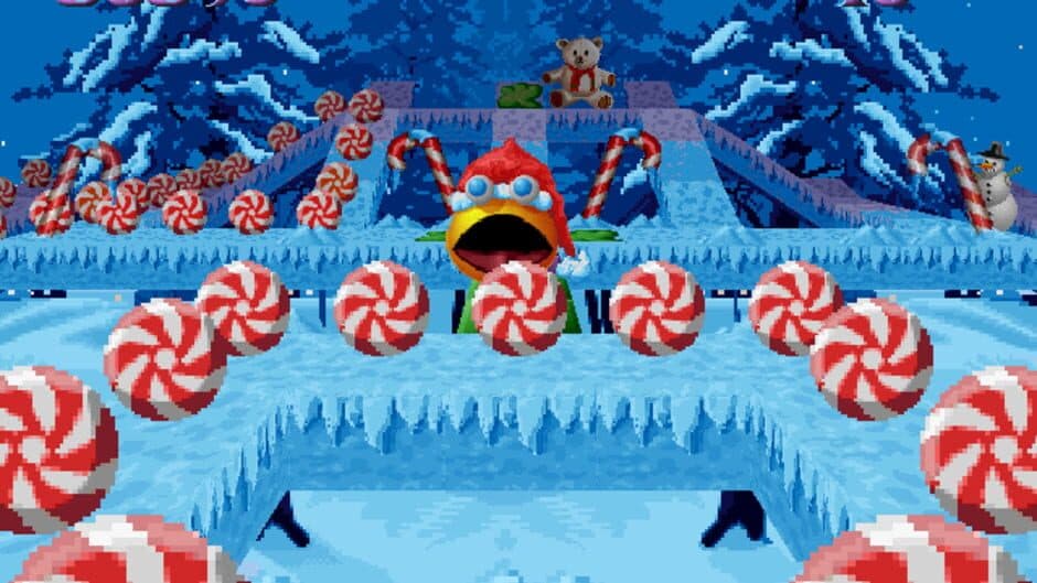 3D Maze Man: Adventures in Winter Wonderland screenshot