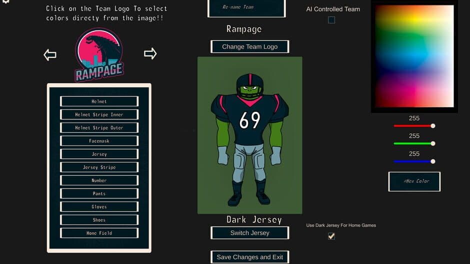 FFFL: Brutalball Manager screenshot