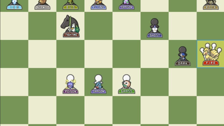 Pokémon Chess screenshot