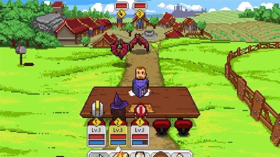 Knights of Pen and Paper screenshot