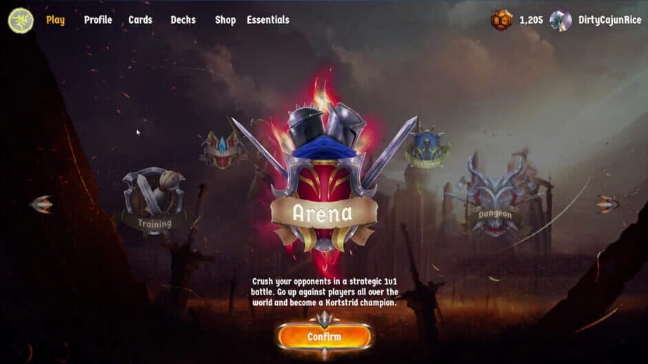 Kortstrid screenshot