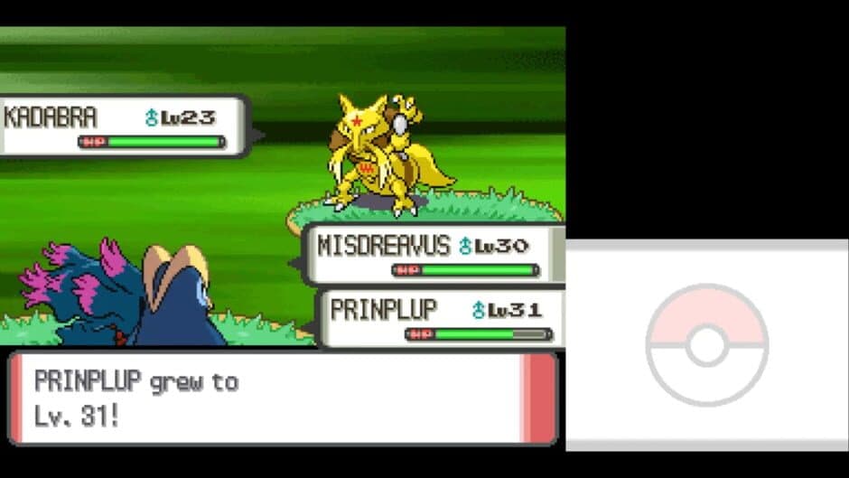 Pokémon Pearl Version screenshot