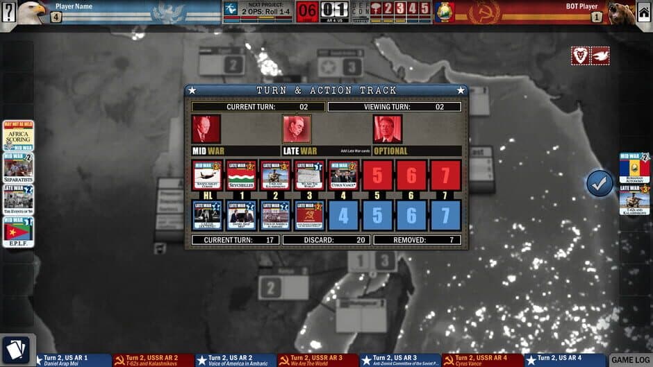 Twilight Struggle: Red Sea screenshot