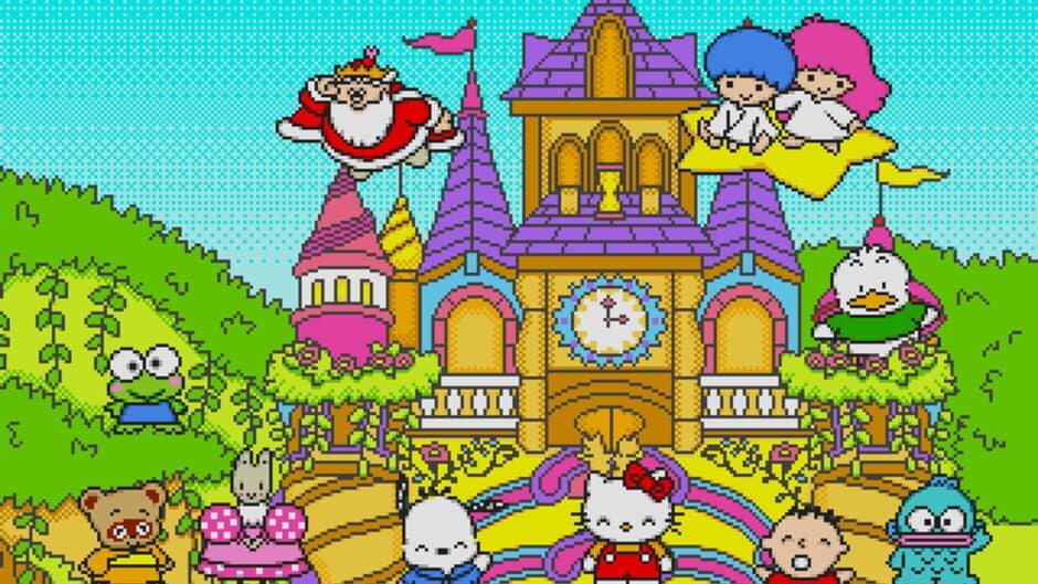 Ai to Yume no Kuni Sanrio Puroland Asobinagara Oboeyou! Hiragana Katakana screenshot