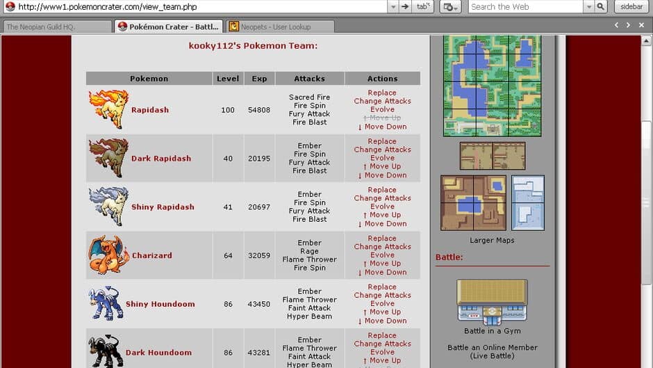 Pokémon Crater screenshot