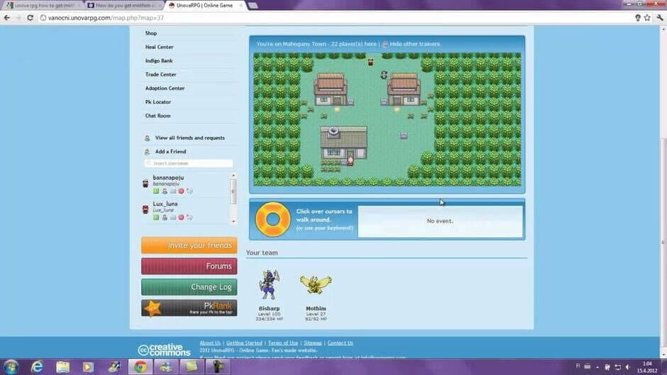 UnovaRPG screenshot
