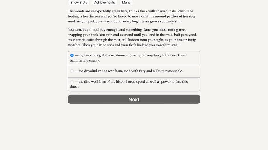 Werewolf: The Apocalypse - The Book of Hungry Names screenshot