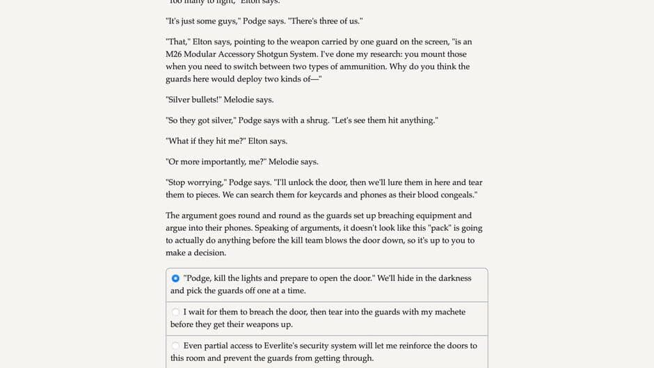 Werewolf: The Apocalypse - The Book of Hungry Names screenshot