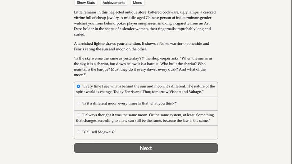 Werewolf: The Apocalypse - The Book of Hungry Names screenshot