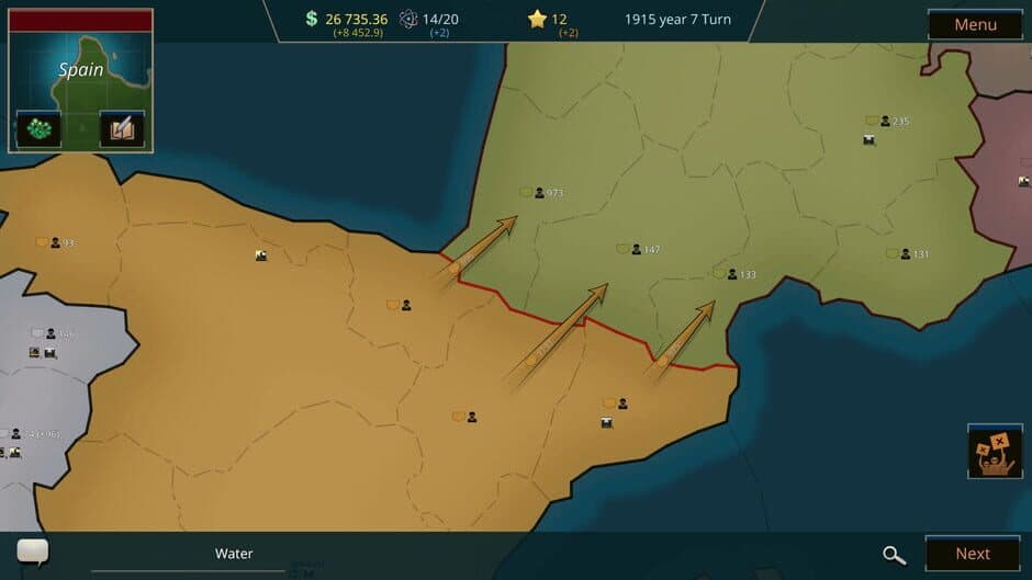 Warnament screenshot