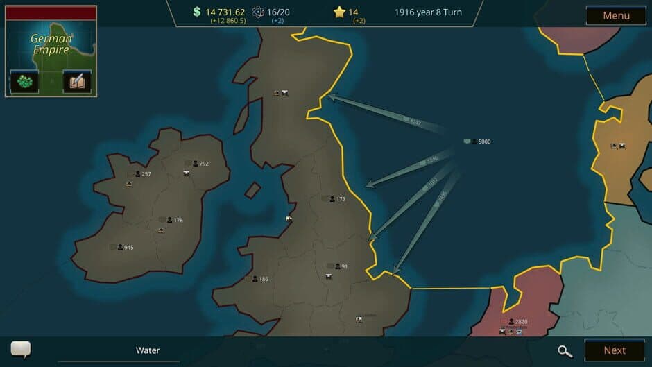 Warnament screenshot