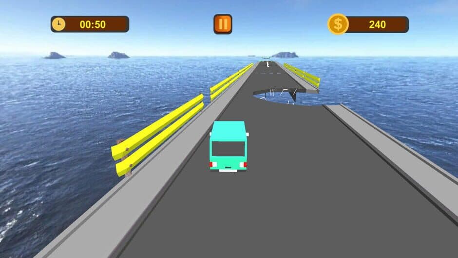 Crossing Damaged Bridge screenshot