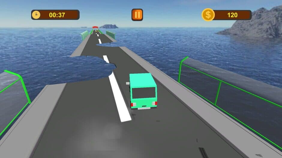 Crossing Damaged Bridge screenshot