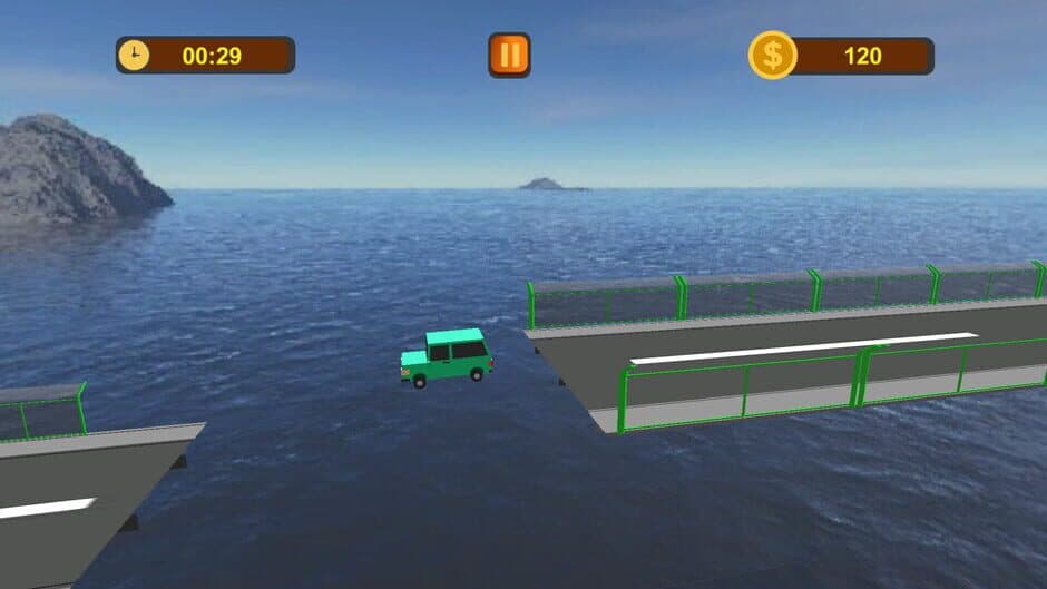 Crossing Damaged Bridge screenshot