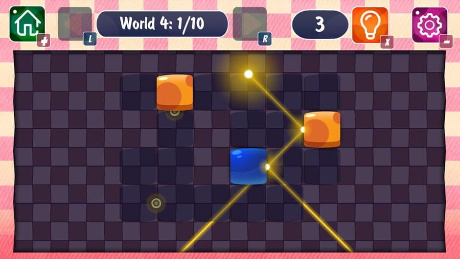 Laser Brain Puzzle: Classic Logic Arcade screenshot