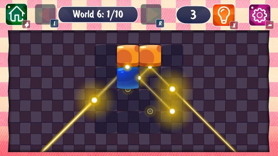Laser Brain Puzzle: Classic Logic Arcade screenshot