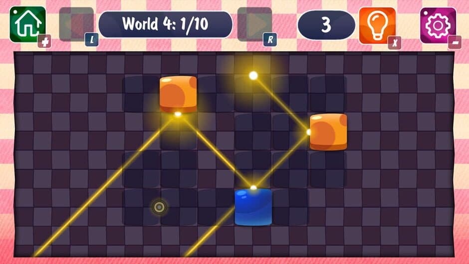 Laser Brain Puzzle: Classic Logic Arcade screenshot