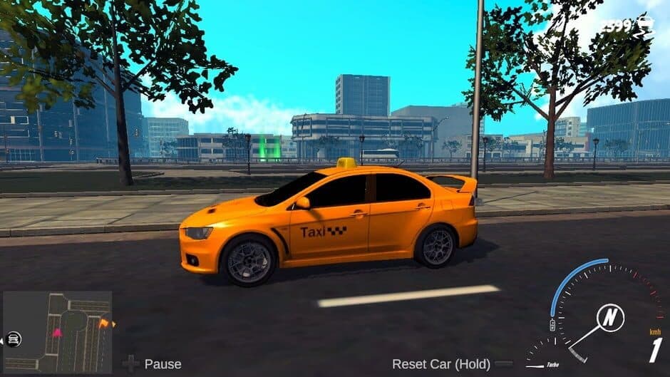 Racing Drift Taxi Car Simulator Ultimate screenshot