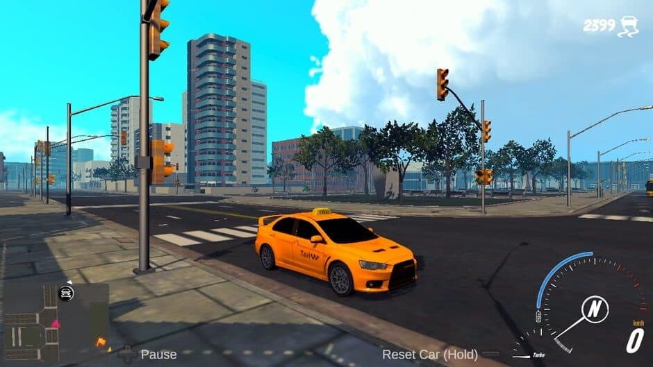 Racing Drift Taxi Car Simulator Ultimate screenshot