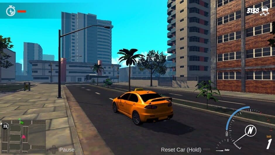 Racing Drift Taxi Car Simulator Ultimate screenshot