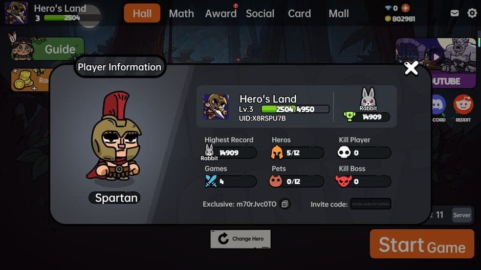 Hero's Land screenshot