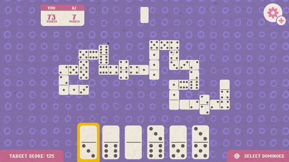 Paper Dominoes screenshot