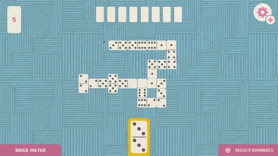 Paper Dominoes screenshot