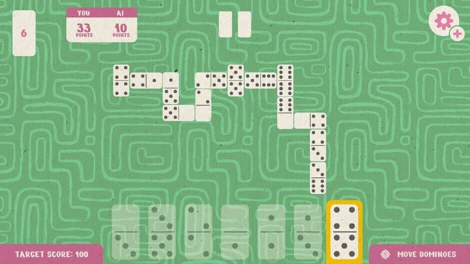 Paper Dominoes screenshot