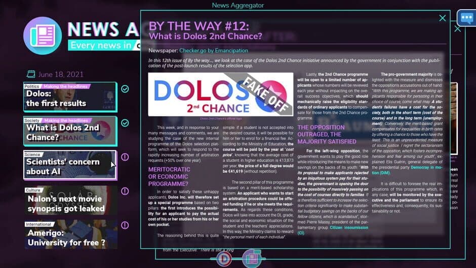 Dolos: Your Best Future screenshot