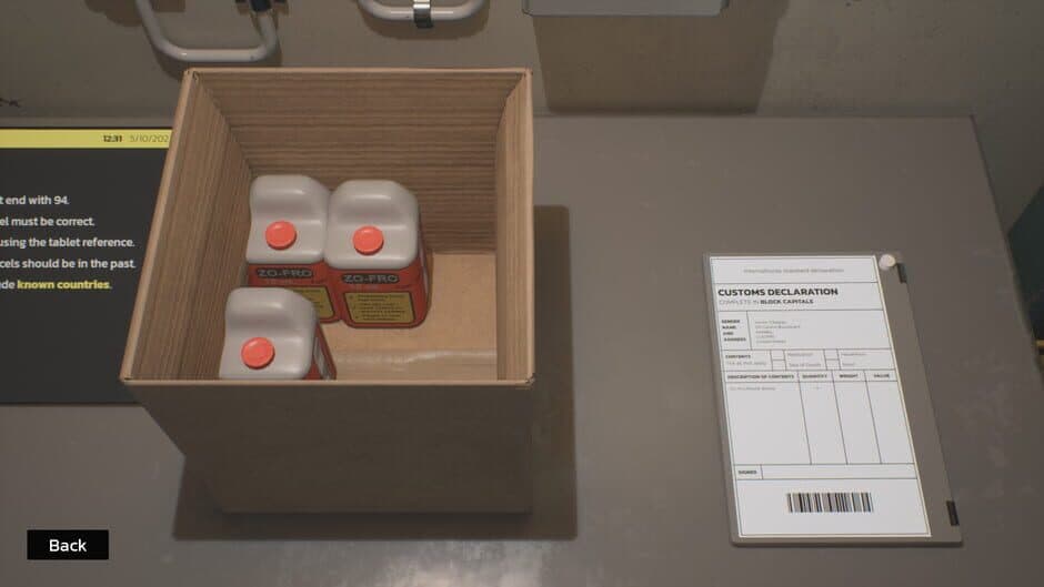 Parcel Simulator screenshot
