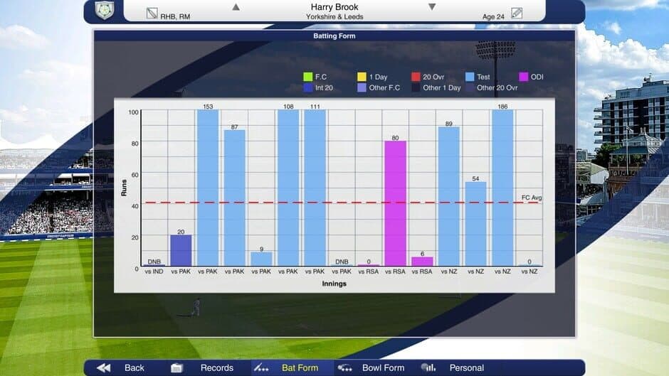 Cricket Captain 2023 screenshot