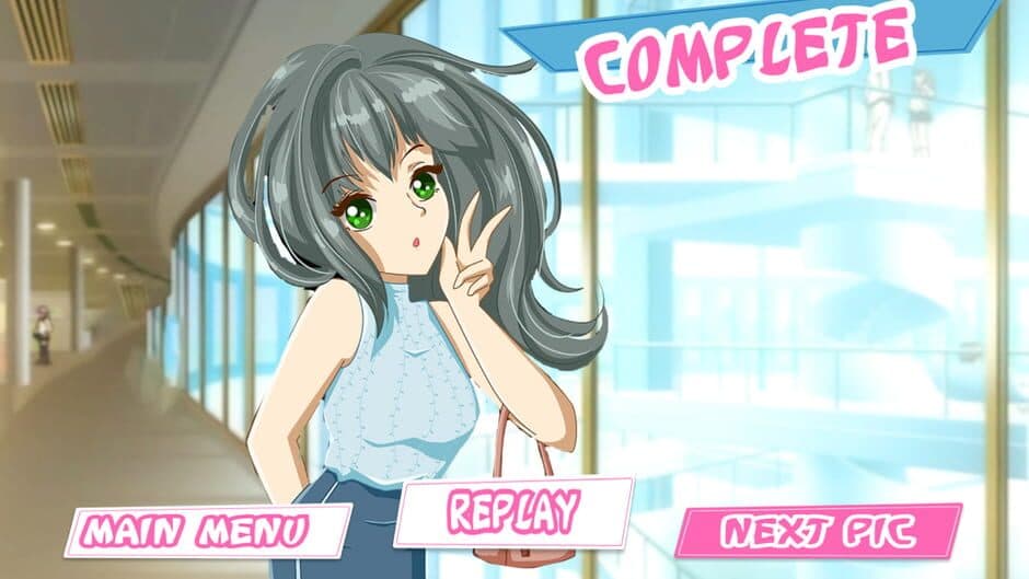 Anime Beauty Girl Puzzle: Love Game History Adventure screenshot