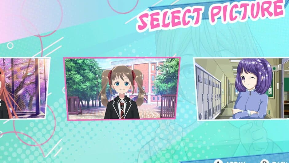 Anime Beauty Girl Puzzle: Love Game History Adventure screenshot